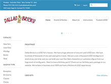 Tablet Screenshot of dallasbricks.com